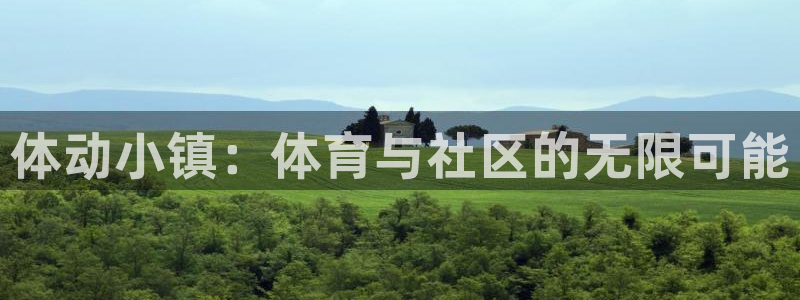 球王会体育：体动小镇：体育与社区的无限可能
