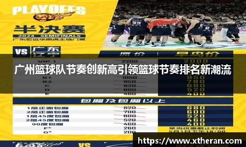 广州篮球队节奏创新高引领篮球节奏排名新潮流