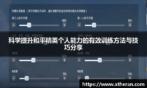 科学提升和平精英个人能力的有效训练方法与技巧分享